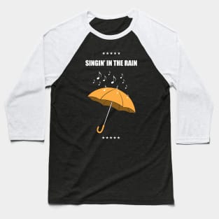 Singin' In The Rain - Alternative Movie Poster Baseball T-Shirt